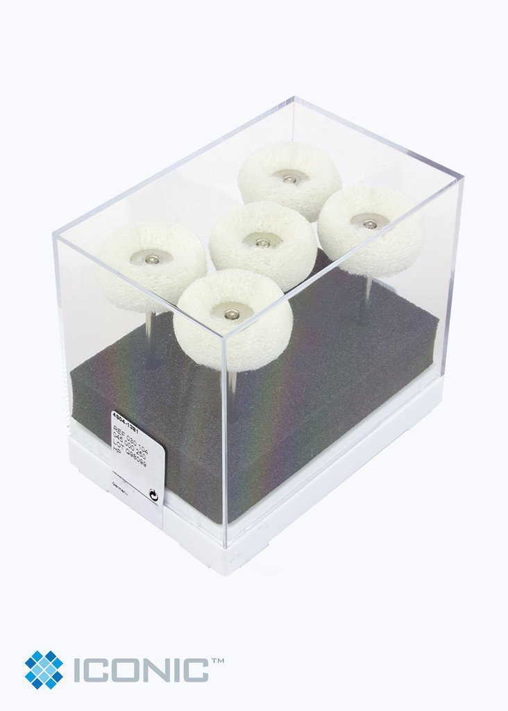 Iconic Fine White Polishing Disk Pk5