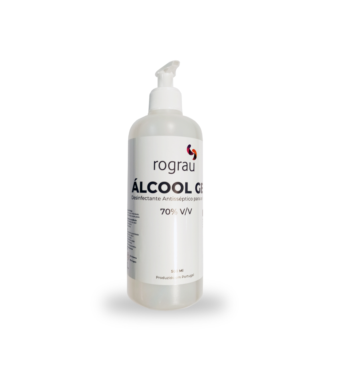 &Aacute;lcool gel embalagem 500 ml