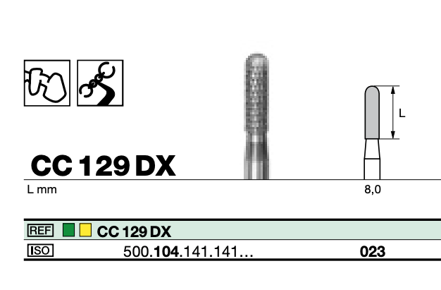 Diamonds burs 023