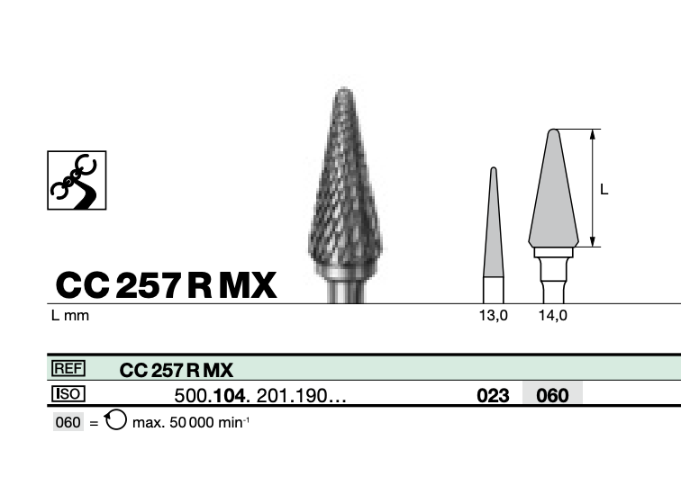 MX Regular Staggered Toothing
