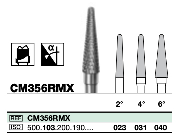 COARSE CUTTERS FOR GOLD ALLOYS