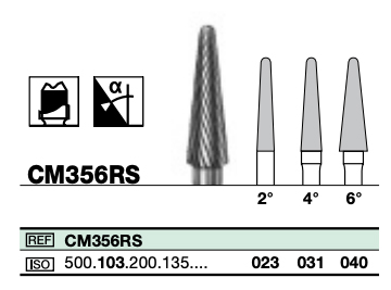 Fine Cutter for Non-precious Metall Alloys and Titanium 031