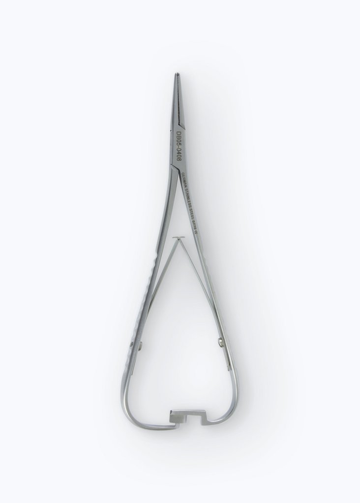 Grooved Needle Holder