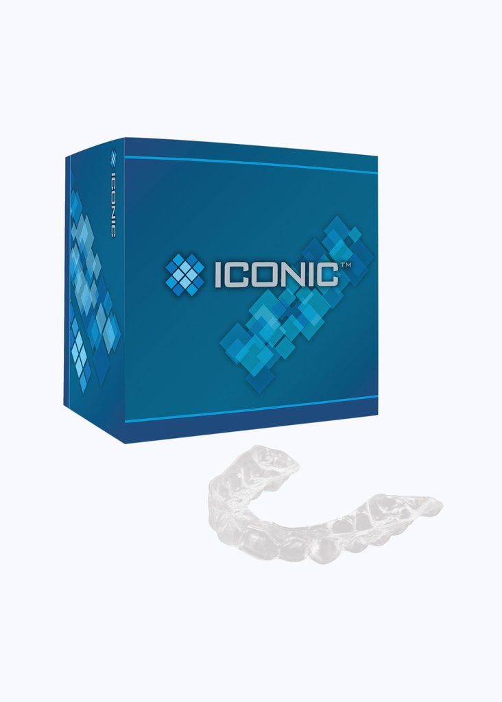 ICONIC CLEAR RIGID 1mm 5 SQUARE (50UN)
