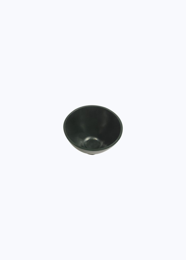 DARK GREEN SILICONE MIXING BOWL XS