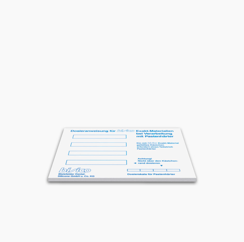 Bisico Mixing pad Exakt N (25 sheets)