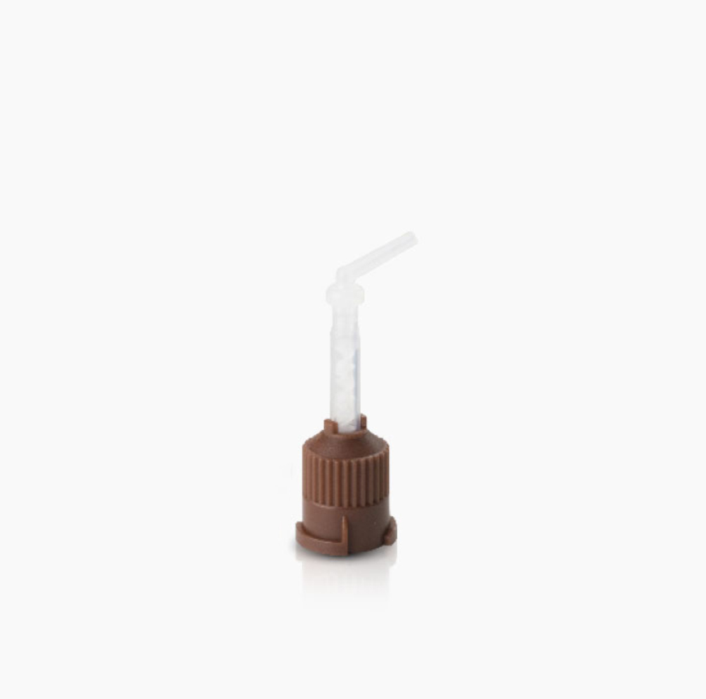 Bisico Mixing Tips Core (syringe), brown (50UN)