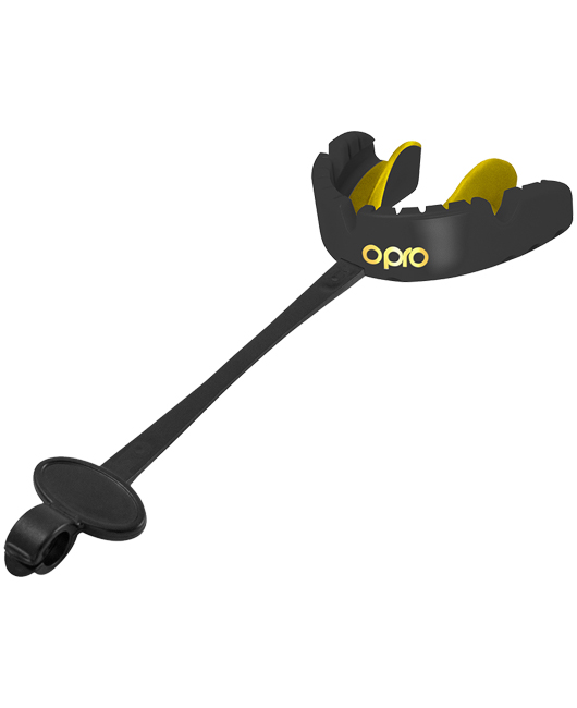 OPRO SELF-FIT GEN4 GOLD BRACES +STRAP BL/GL