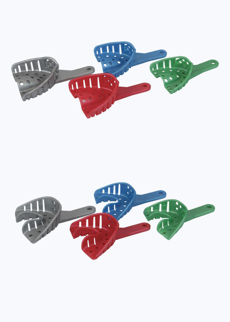 Medium Impression Tray Lower Red